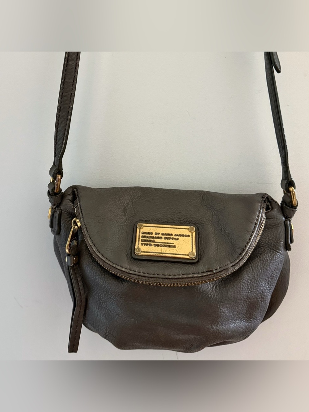 Marc By Marc Jacobs Classic Q Natasha Mini Leather Crossbody Bag